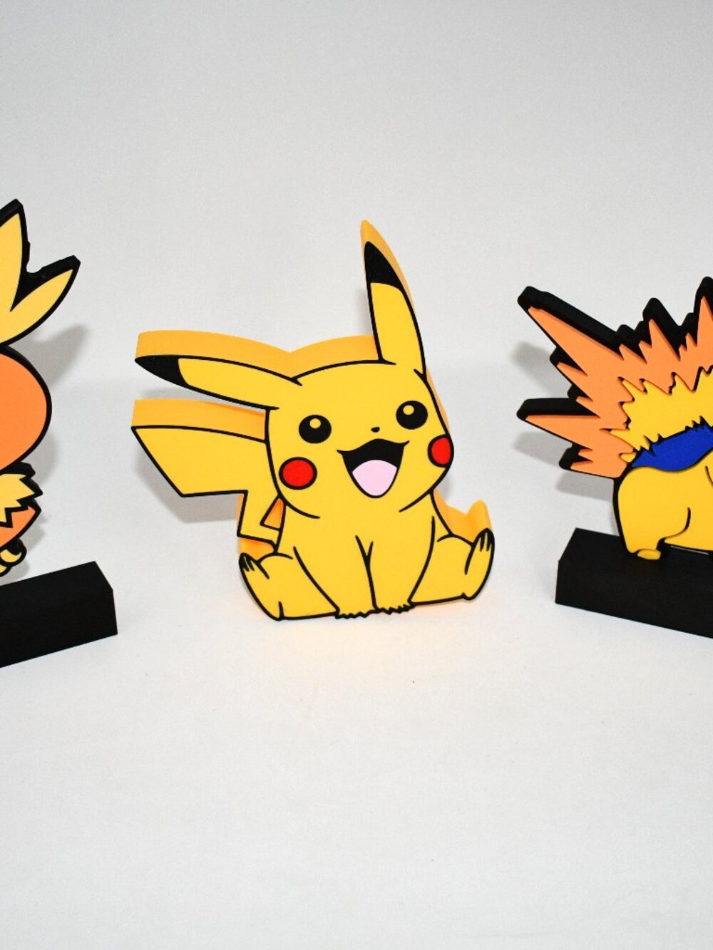 Pokémon-Inspired 3D Printed Tabletop Decorations – Lot of 3  Colorful set of 3 P